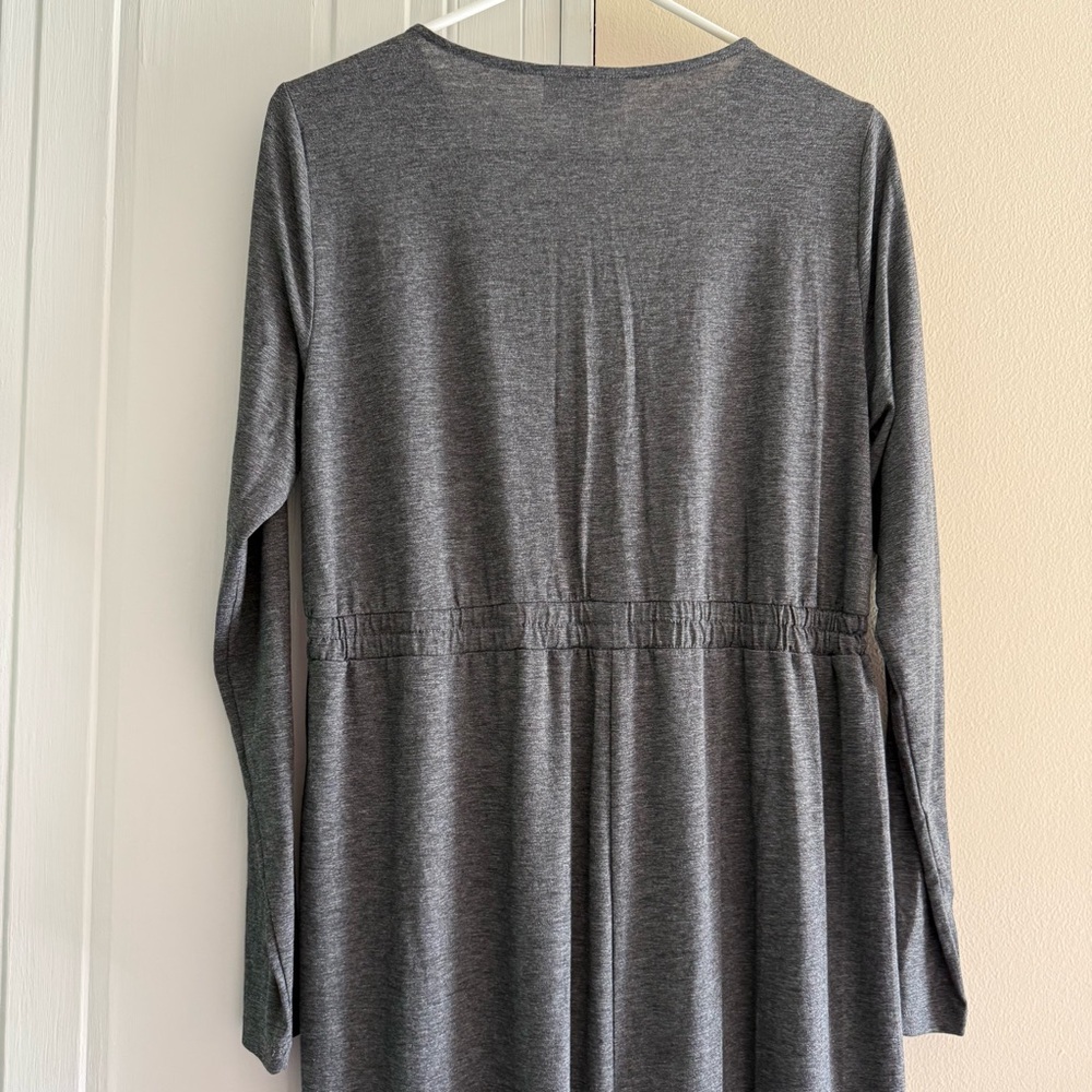 Motherhood‎ Maternity Charcoal Grey Jumpsuit Size Large - Picture 5 of 8